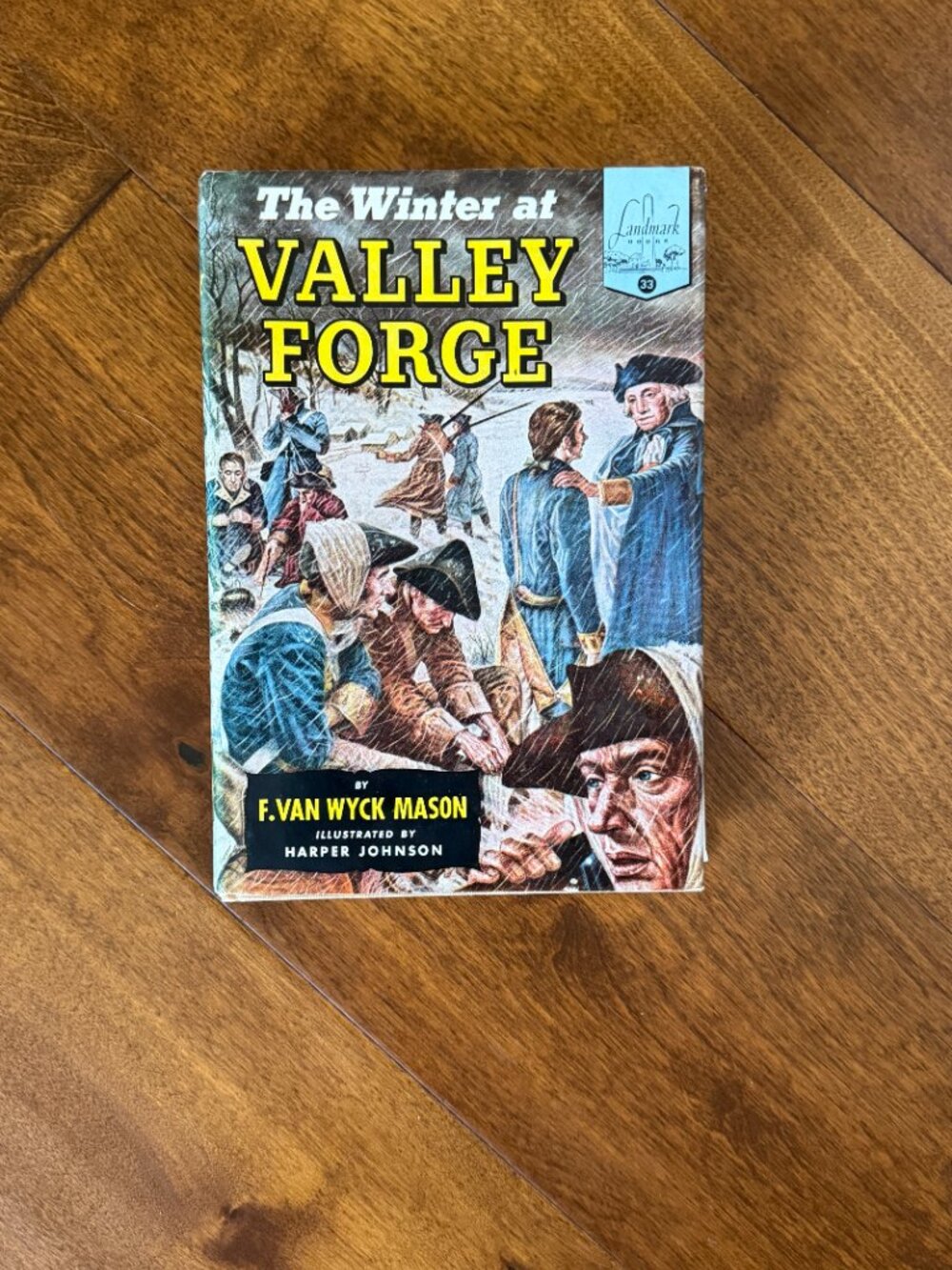 The Winter at Valley Forge Book 1953 1st Edition Like New
